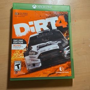 XBOX ONE Dirt4 video game